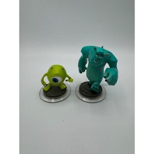Disney Infinity Monsters Inc. 2 Figure Lot - Mike Sully